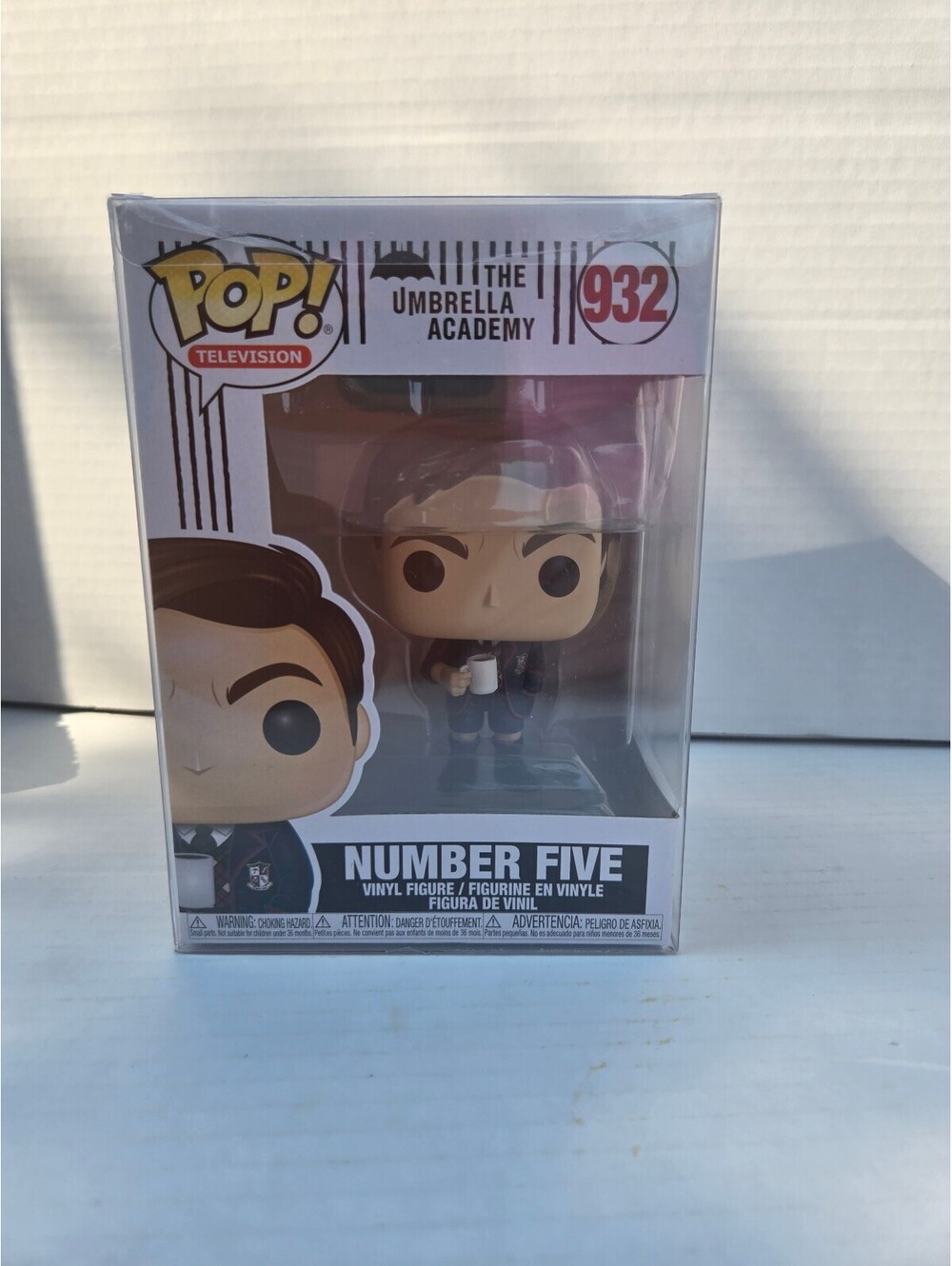 Funko Pop! Television Number Five Vinyl Figure #932 from The Umbrella Academy -